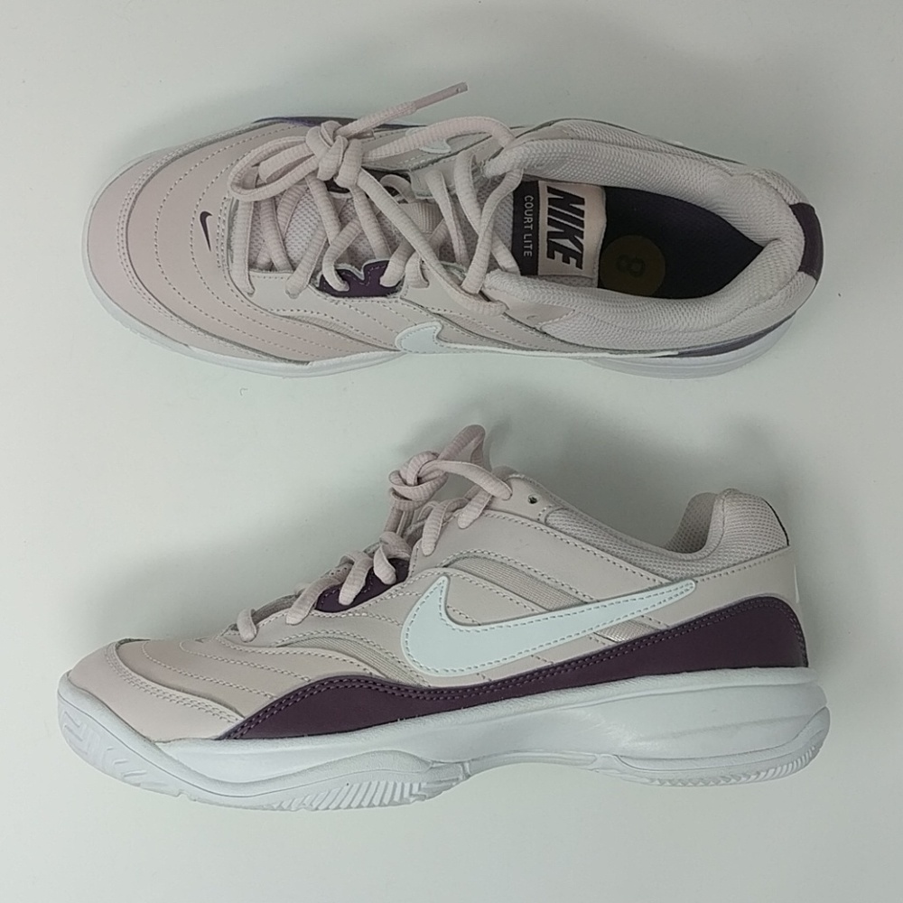 Nike Court Lite Womens Tennis Shoes Purple NEW